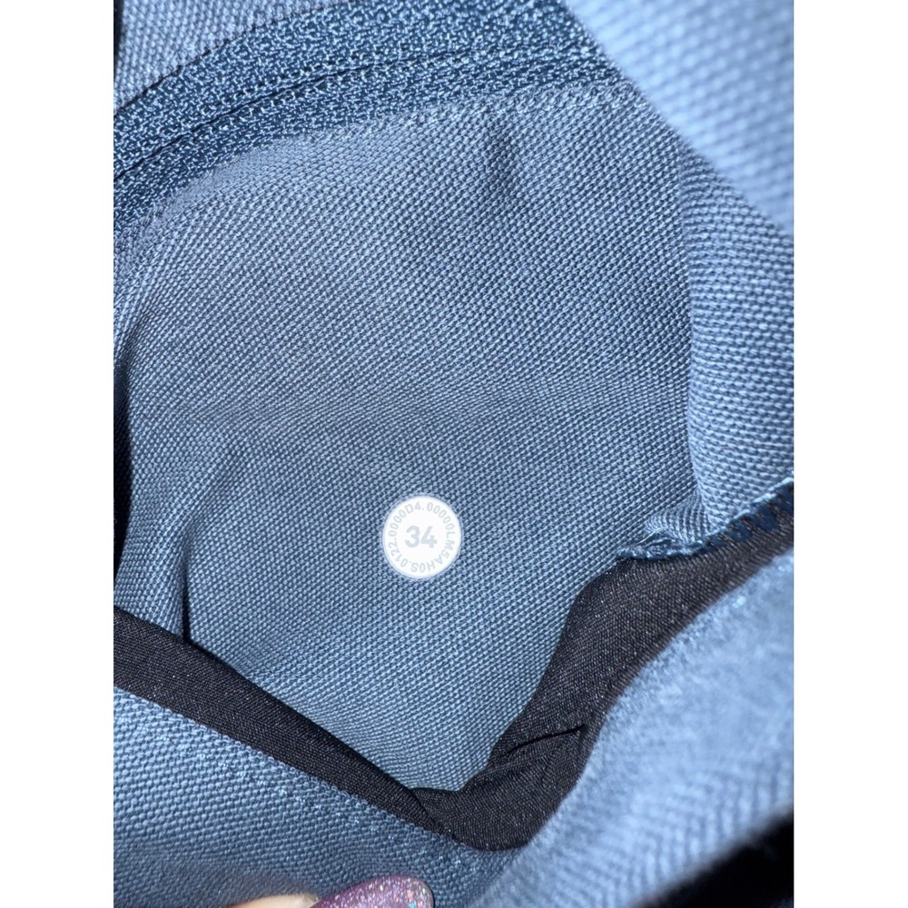 Lululemon ABC Relaxed-Fit Pants Warpstreme Utility Blue Size 34x26 Blue Men - Picture 6 of 7